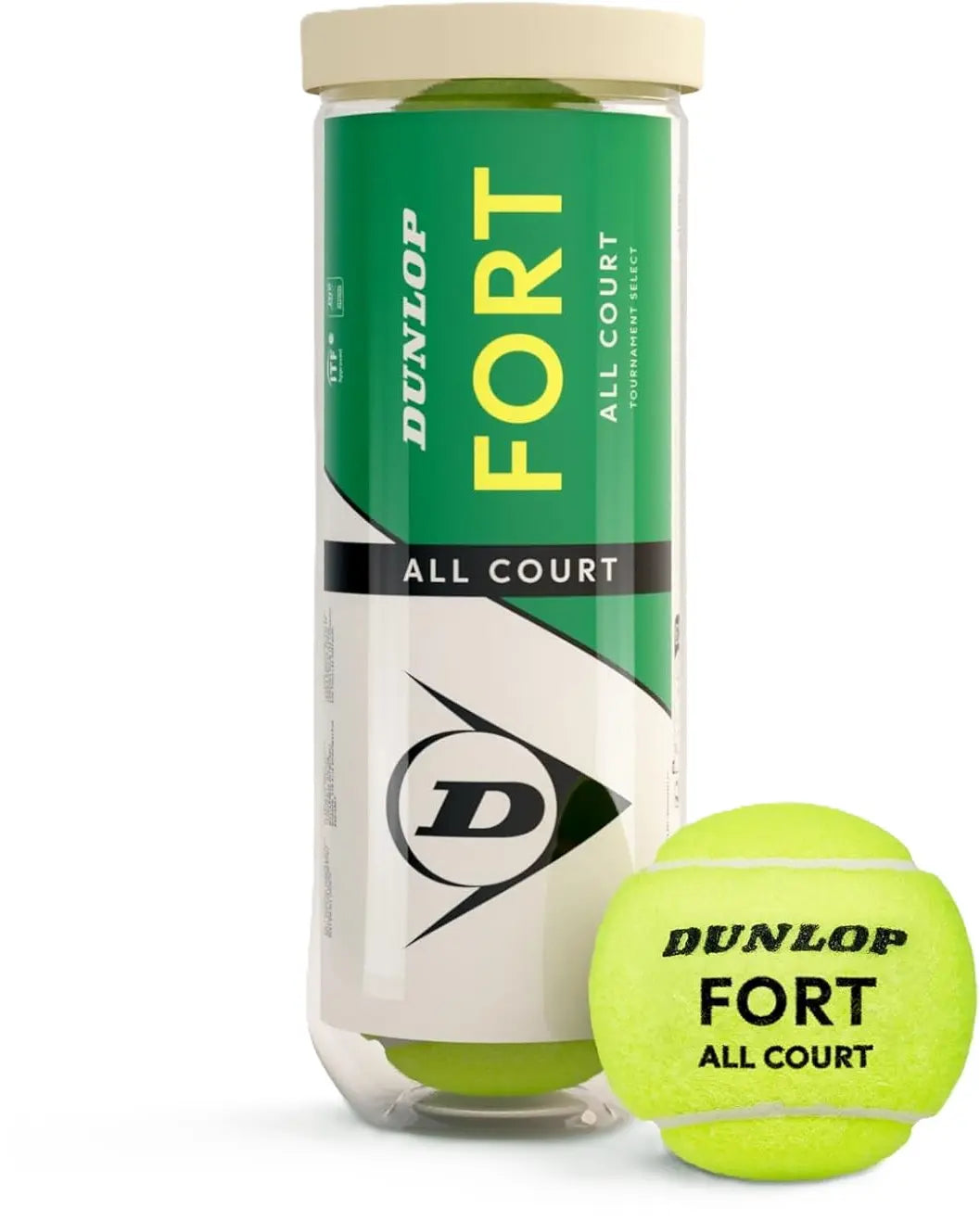 Bolas de Ténis Dunlop FORT ALL COURT B3 1 Lata de 3 bolas