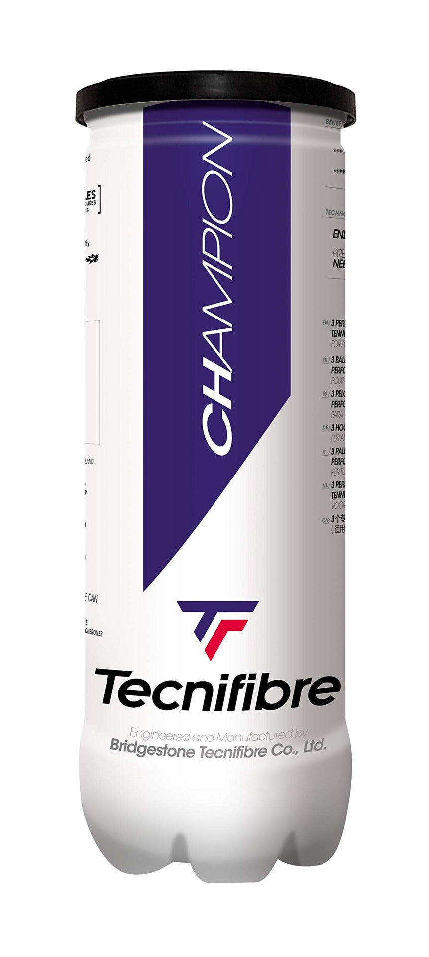 Pelotas Tenis Tecnifibre CHAMPION B3 1 Bote de 3 pelotas