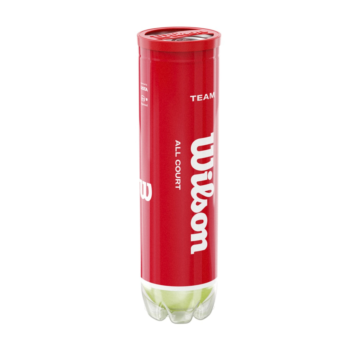 Wilson Team Practice Tennis Balls 1 Can of 4 Balls