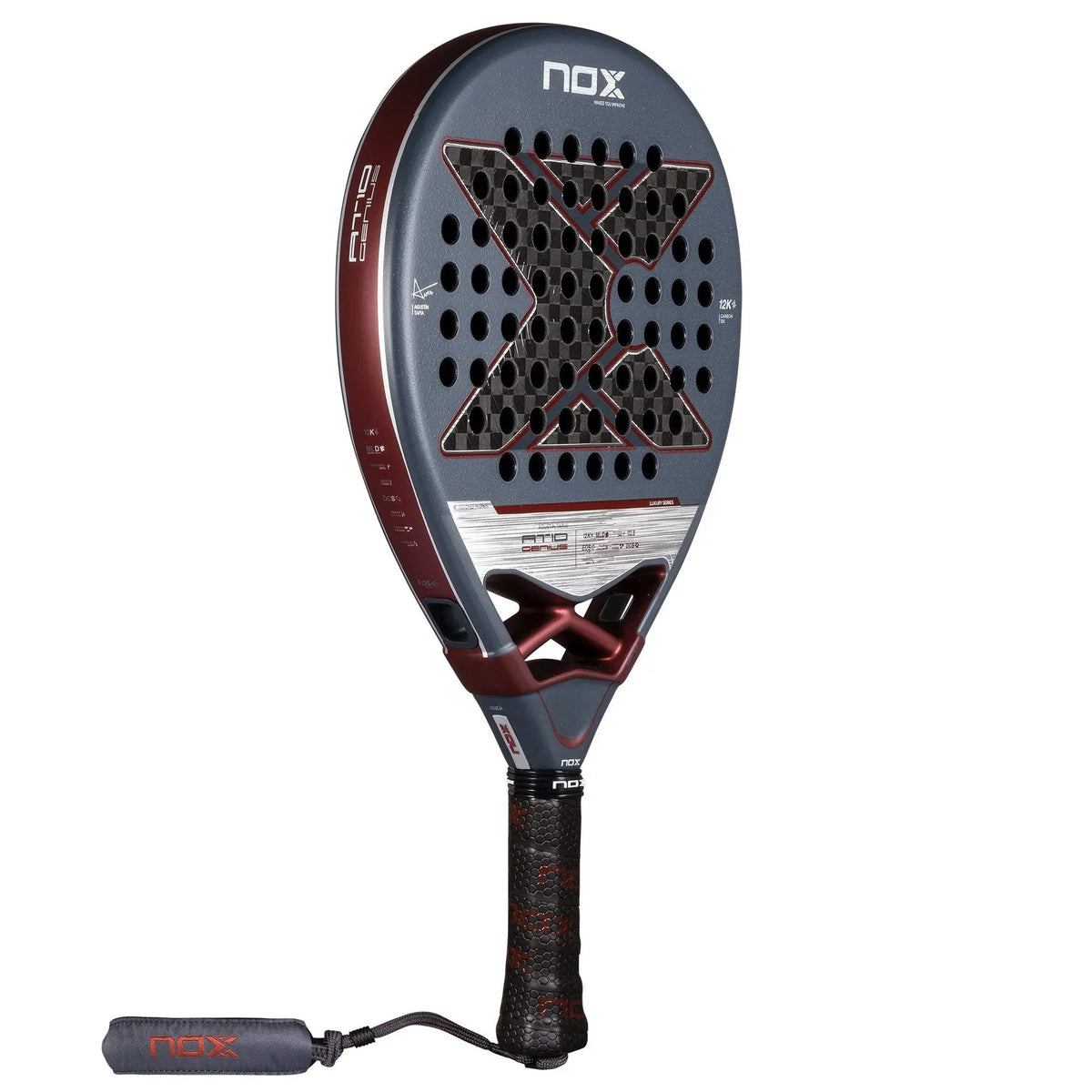 Pala Pádel Nox AT10 Luxury Genius 12K Agustin Tapia 2025