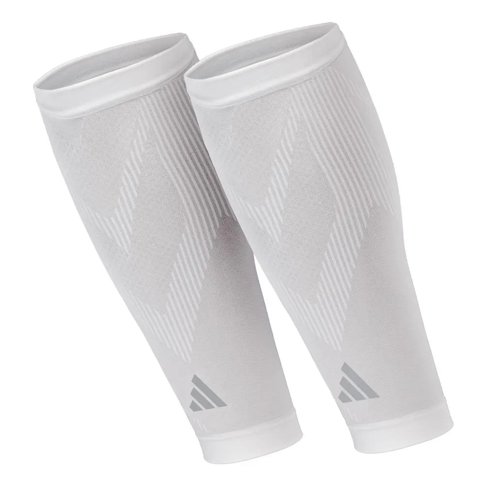 Manguitos de Compresión Pantorrilla adidas Fitness Training Blanco