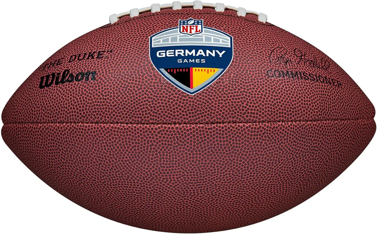 Balón Fútbol Americano Wilson NFL Germany Games Duke Replica