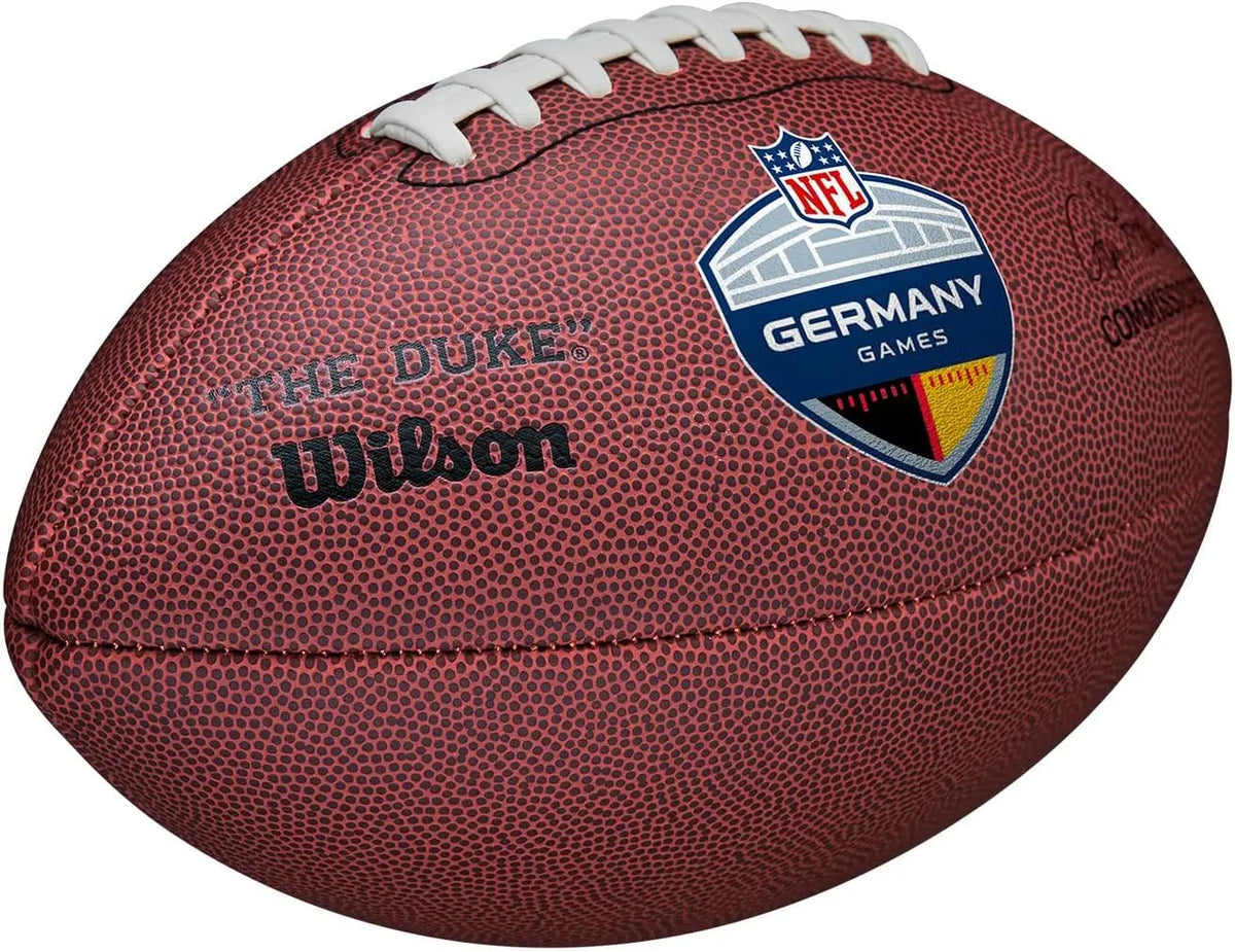 Balón Fútbol Americano Wilson NFL Germany Games Duke Replica