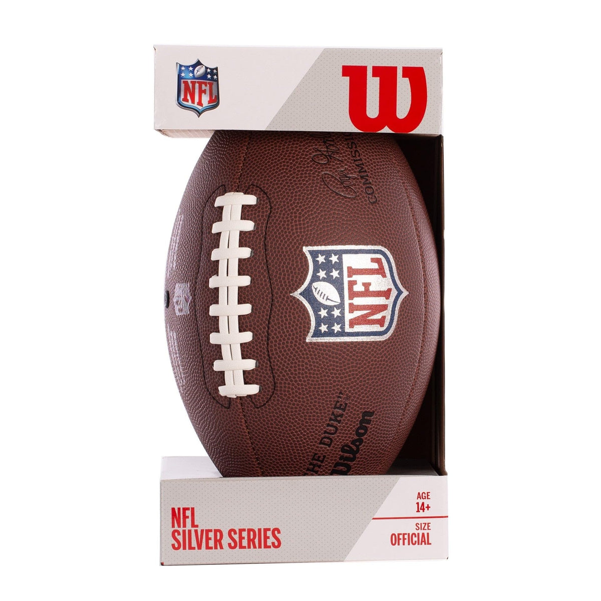 Balón Fútbol Americano Wilson NFL Duke Replica con expositor