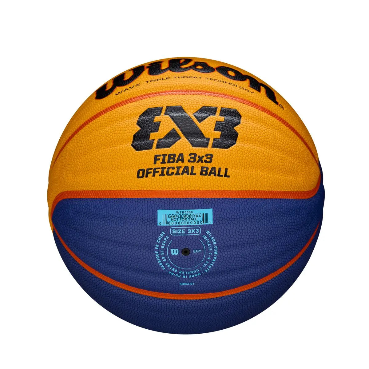 Balón Baloncesto Wilson FIBA 3X3 Game FEB Talla 6