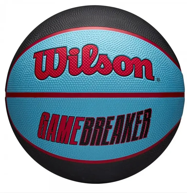 Wilson Game Breaker Light Blue Black Basketball