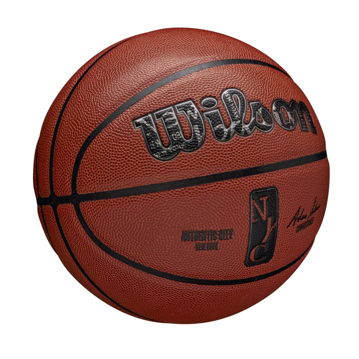 Balón Baloncesto Wilson NBA Authentic New York City Talla 7