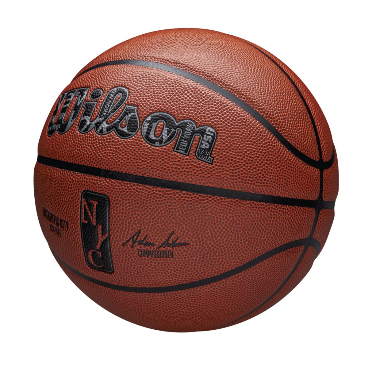 Balón Baloncesto Wilson NBA Authentic New York City Talla 7
