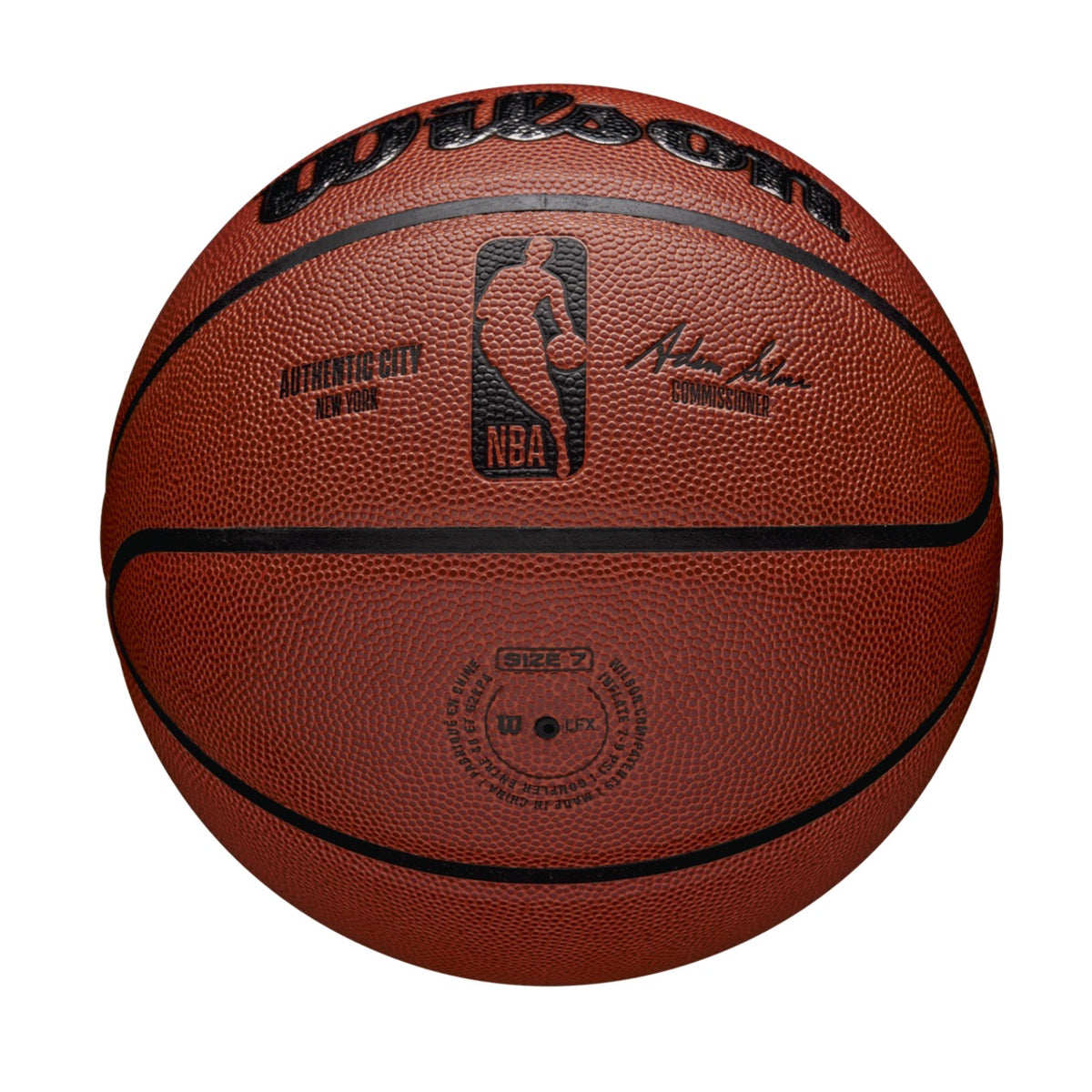 Balón Baloncesto Wilson NBA Authentic New York City Talla 7
