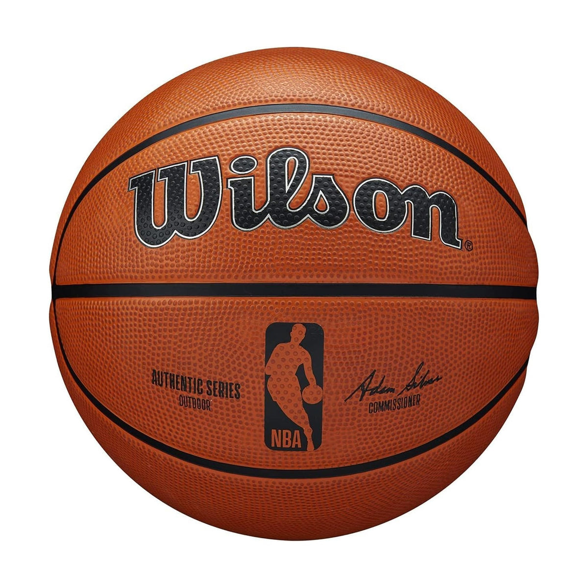 Balón Baloncesto Wilson NBA Authentic Series Outdoor Talla 6