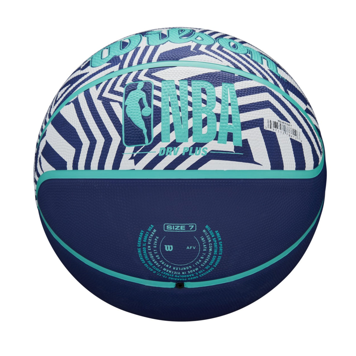 Wilson NBA DRV Plus Dazzle Indigo Camo Basketball