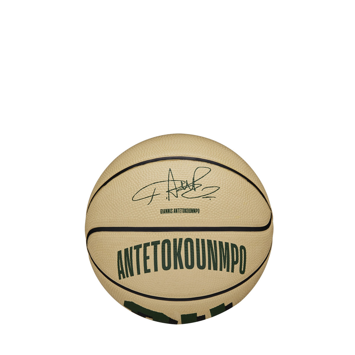 Bola de Basquetebol Wilson NBA Player Icon Mini Giannis Antetokounmpo Tamanho 3