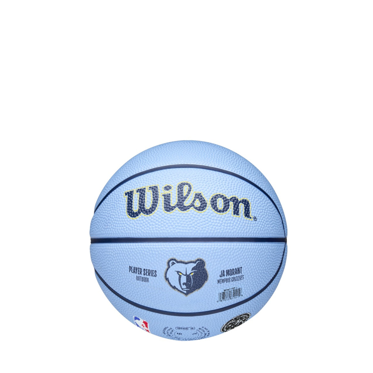 Bola Basquetebol Wilson NBA Player Icon Mini Ja Morant Tamanho 3