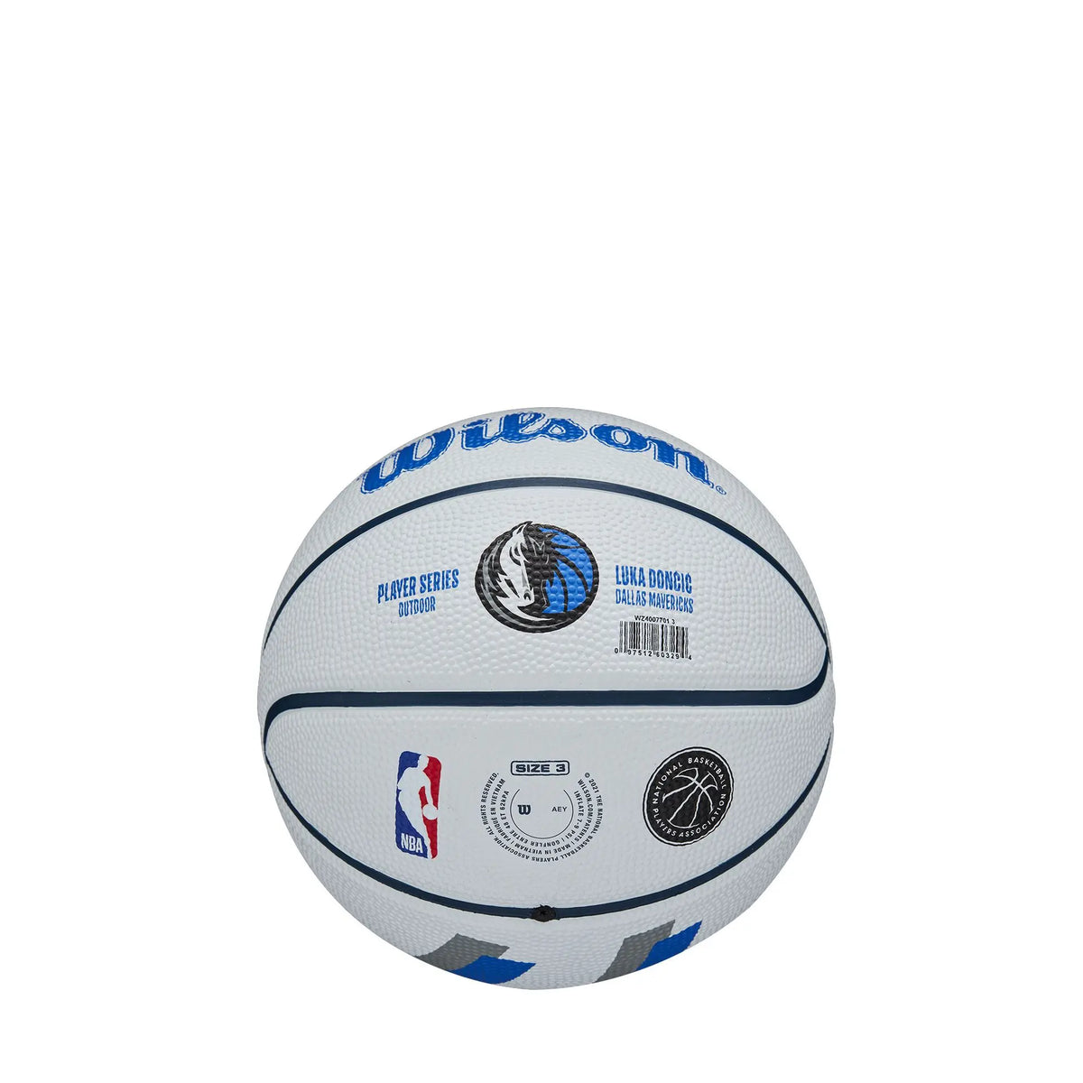 Balón Baloncesto Wilson NBA Player Icon Mini Luka Doncic Talla 3