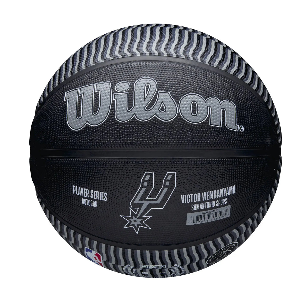 Balón Baloncesto Wilson NBA Player Icon Outdoor Victor Wembanyama Talla 7