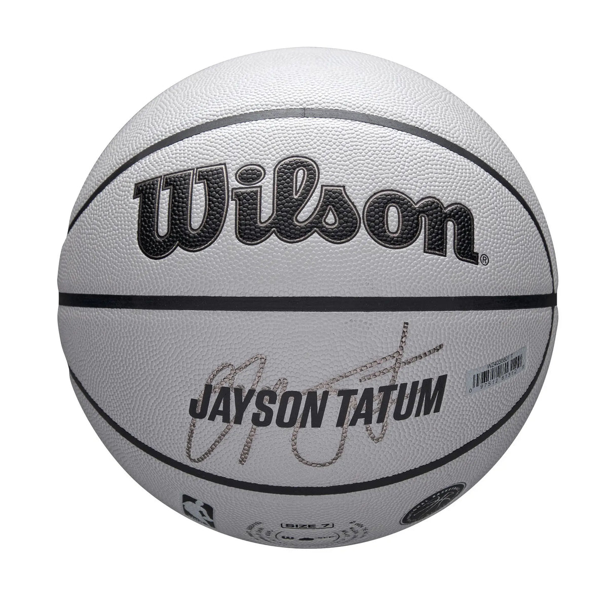 Wilson NBA Player Icon Ultraviolet Jayson Tatum Basketball Size 7