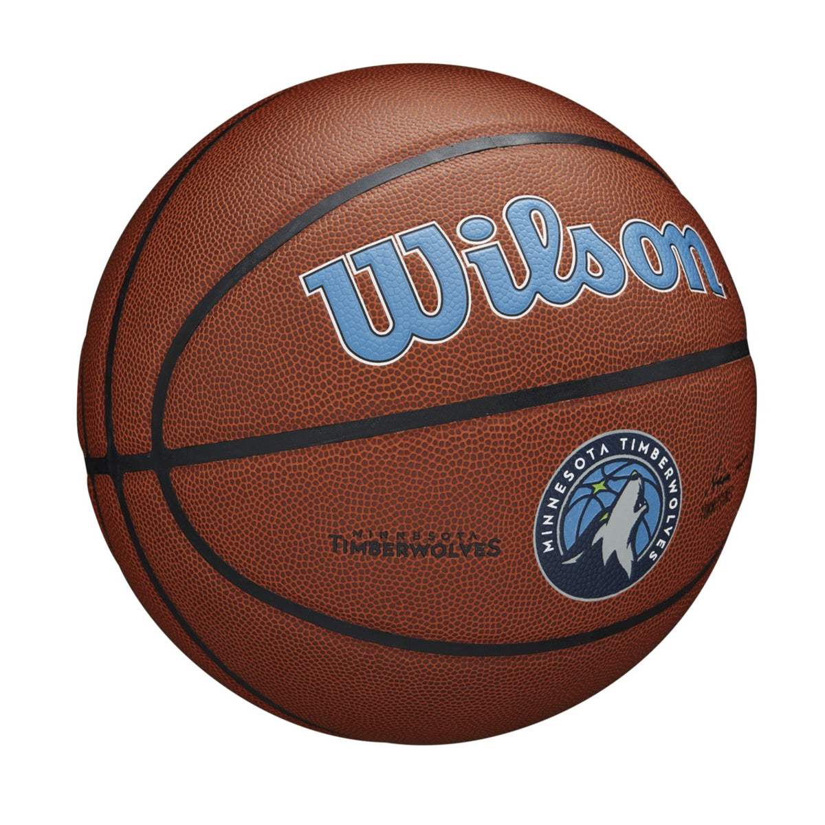 Bola de Basquetebol Wilson NBA Team Alliance Minnesota Timberwolves Tamanho 7