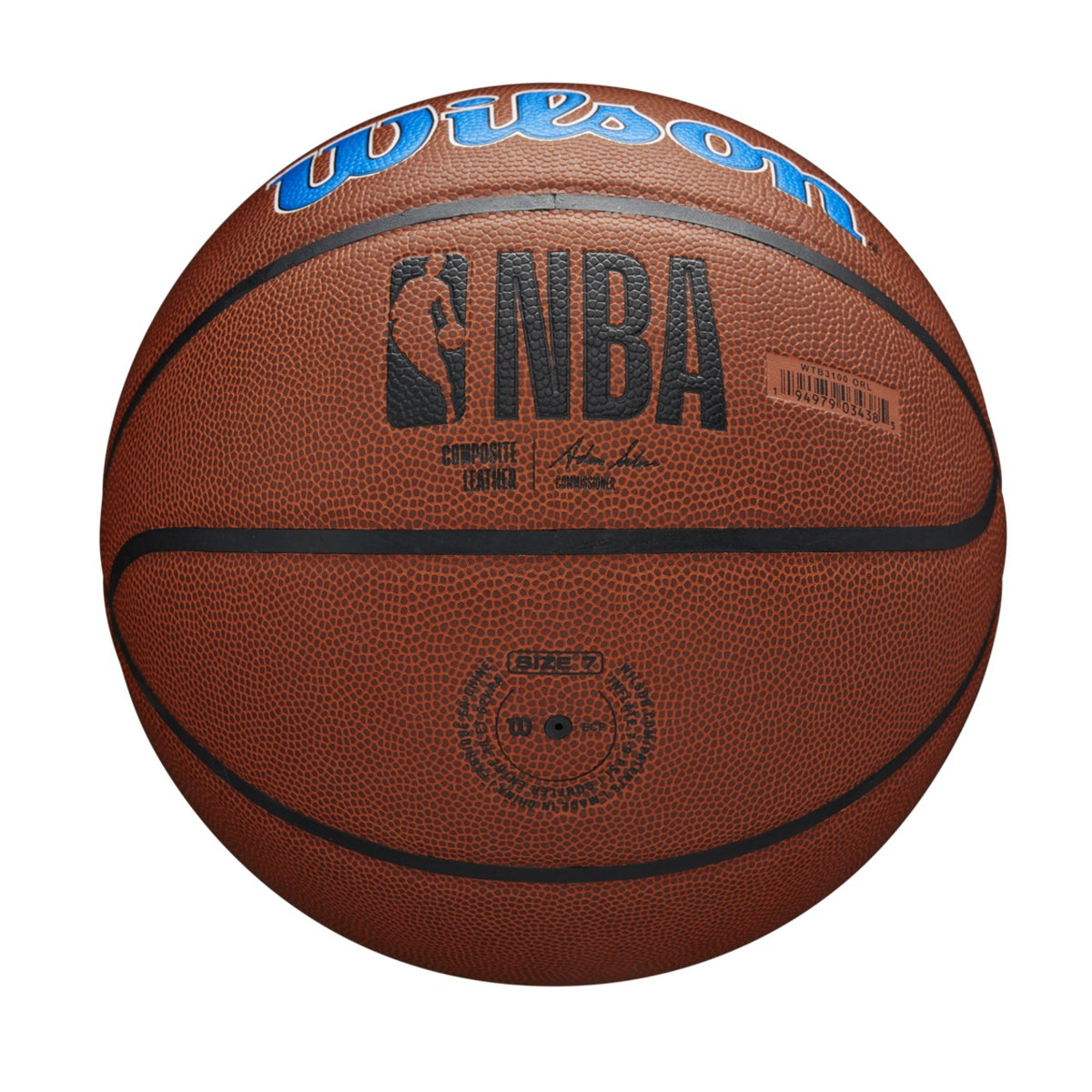 Balón Baloncesto Wilson NBA Team Alliance Orlando Magic Talla 7