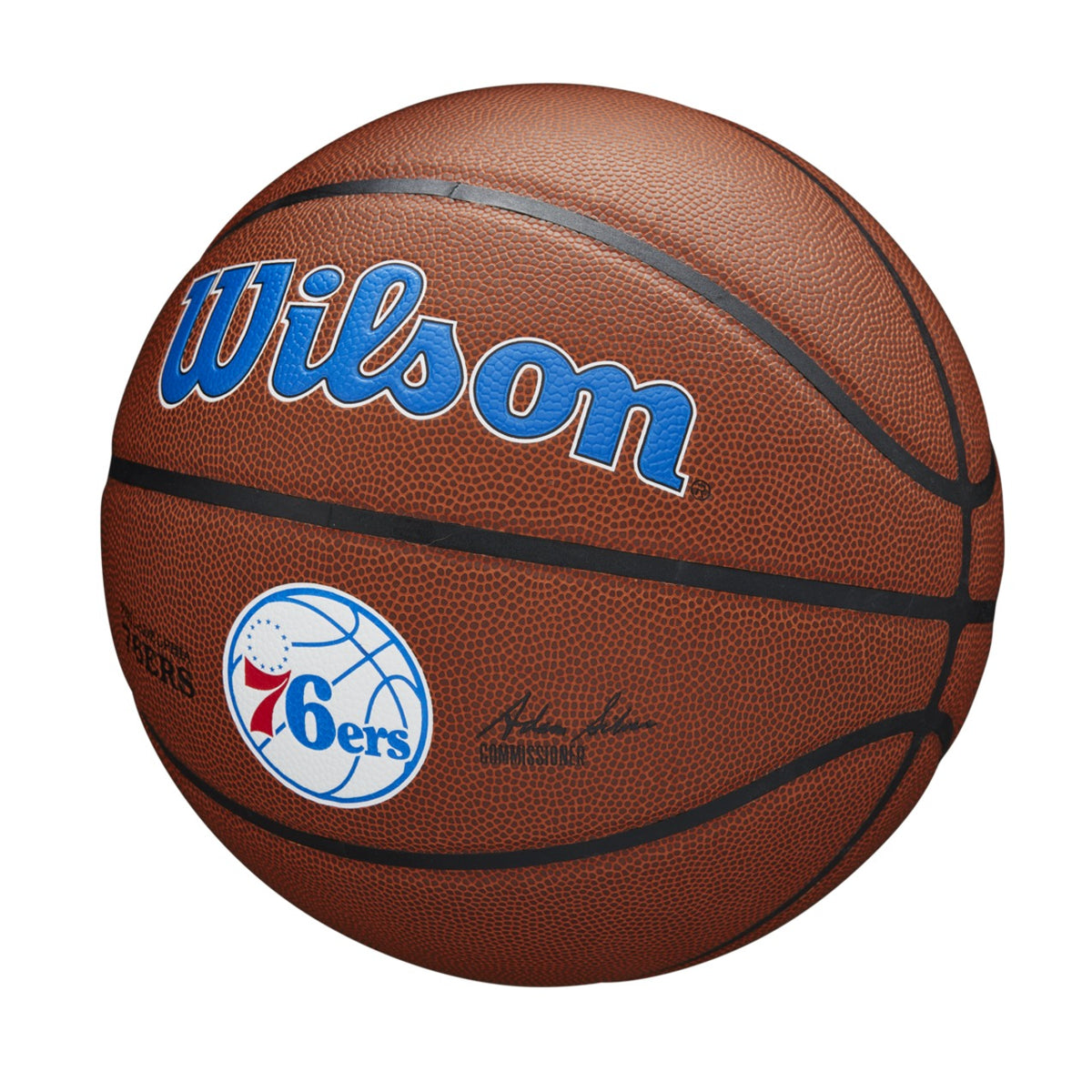 Bola de Basquetebol Wilson NBA Team Alliance Philadelphia 76ers Tamanho 7