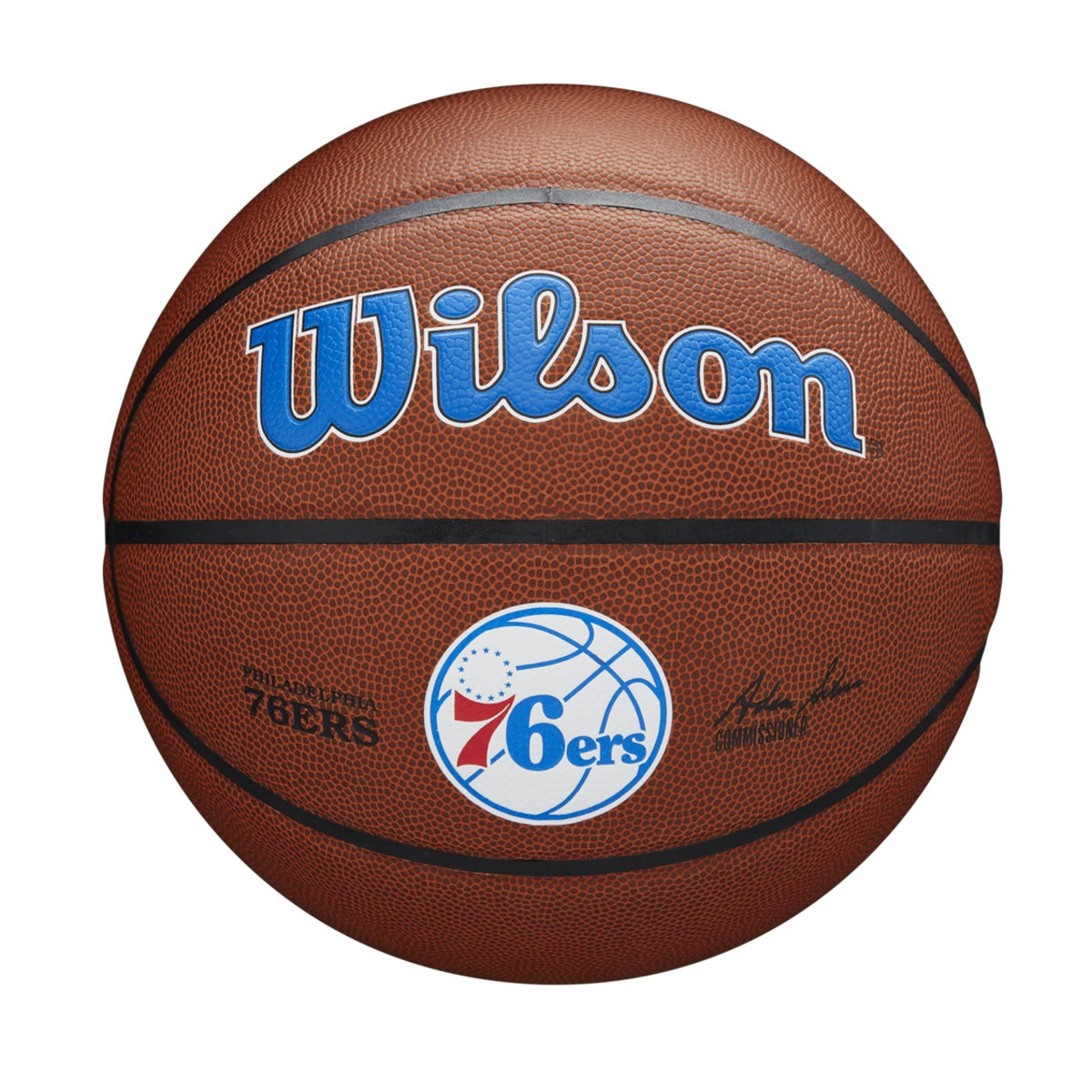 Bola de Basquetebol Wilson NBA Team Alliance Philadelphia 76ers Tamanho 7