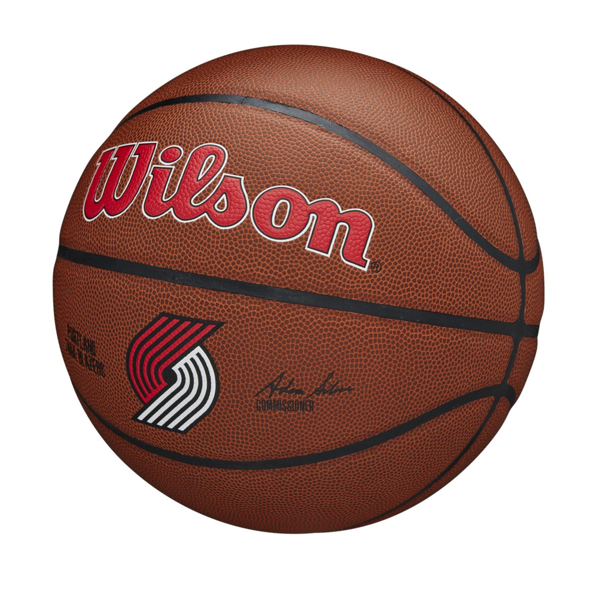 Bola de Basquetebol Wilson NBA Team Alliance Portland Trail Blazers Tamanho 7