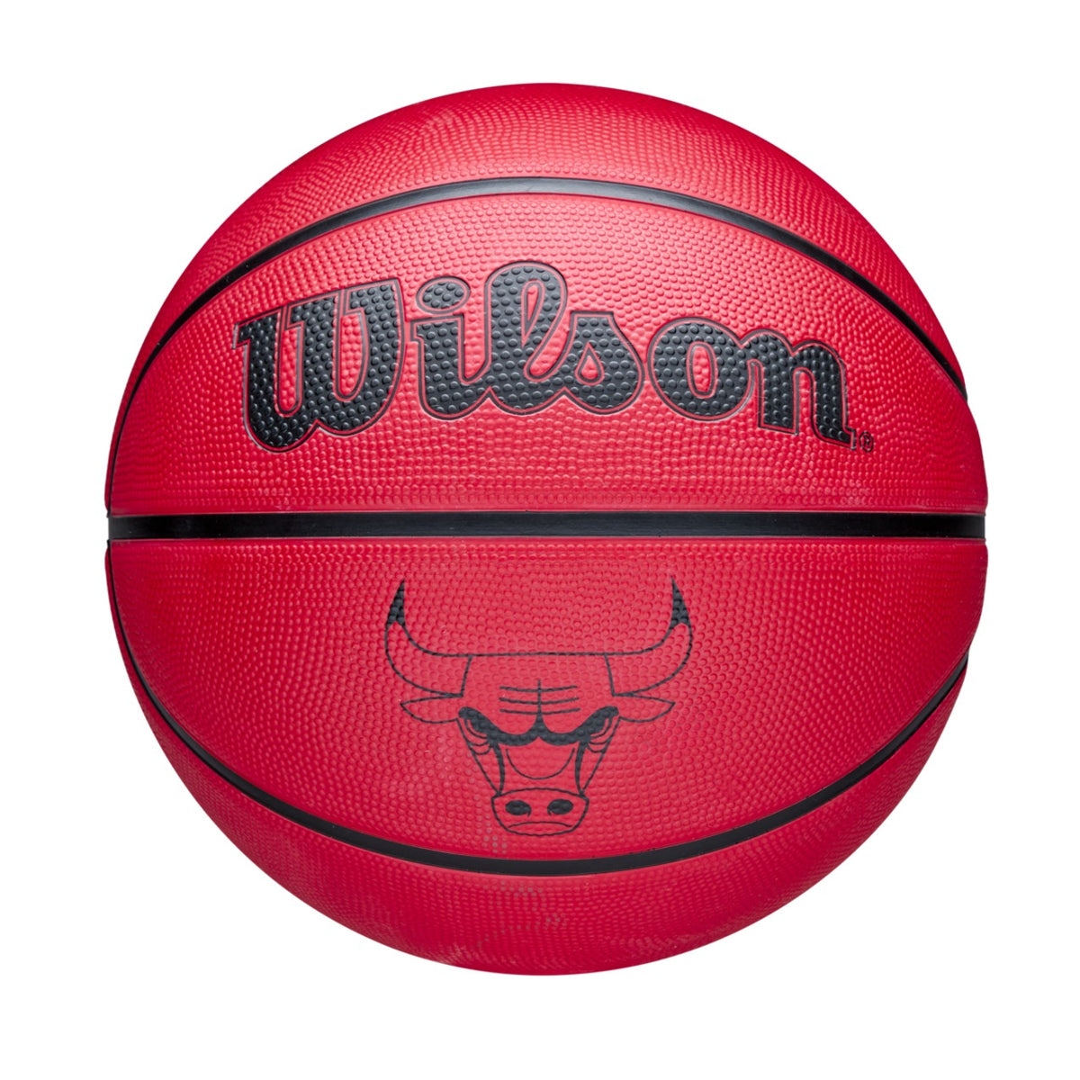 Bola de Basquetebol Wilson NBA Team Tribute Solid Chicago Bulls Tamanho 5