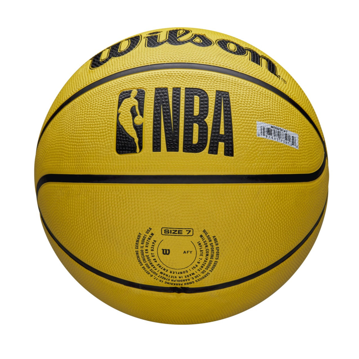 Bola de Basquetebol Wilson NBA Team Tribute Sólida Los Angeles Lakers
