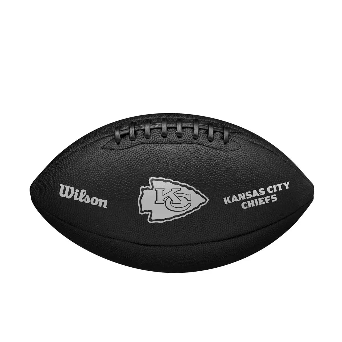 Balón Fútbol Americano Wilson Nfl Team Metallic Premiere Kansas City Chiefs Official Negro