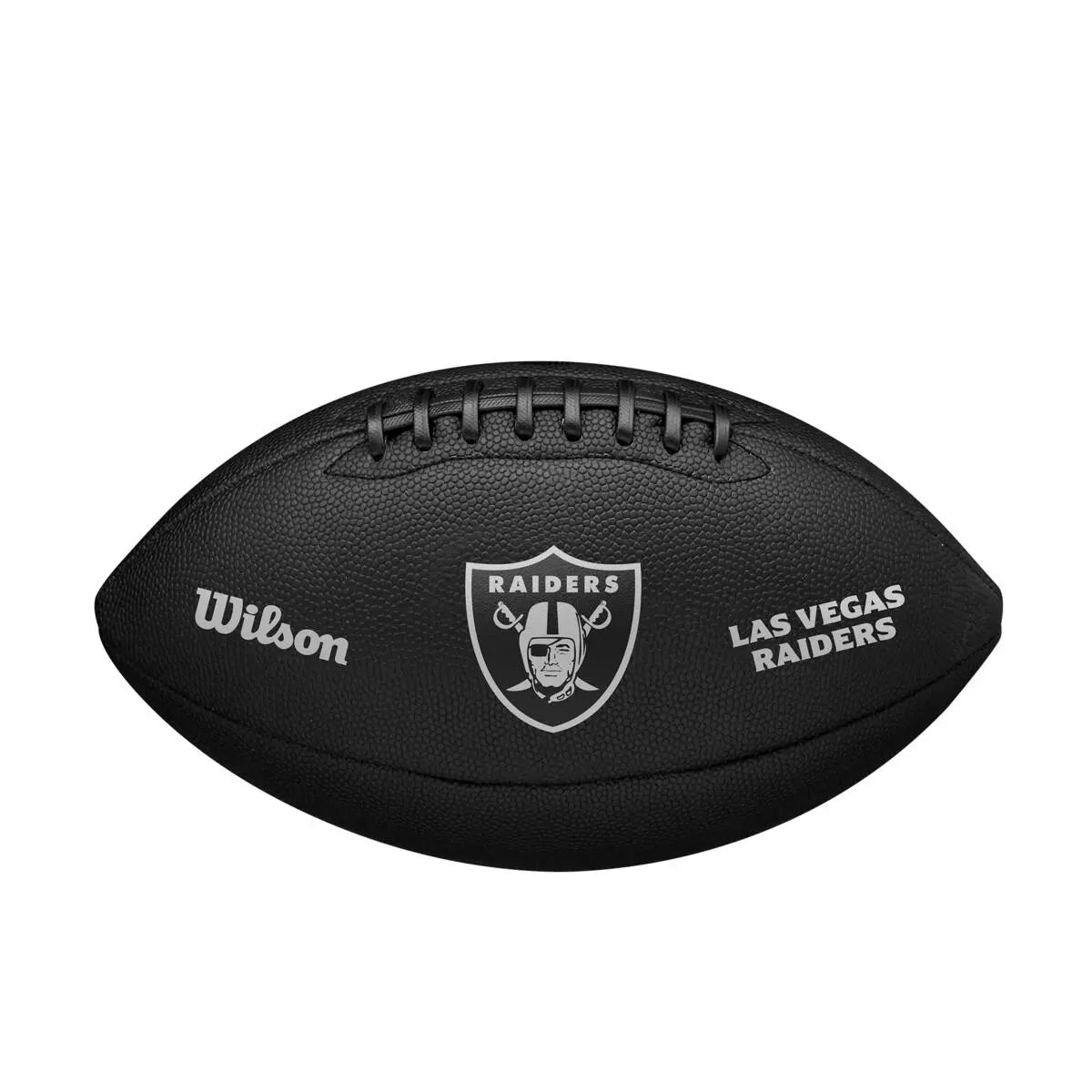 Wilson NFL Team Metallic Premiere Las Vegas Raiders Official Black American Football