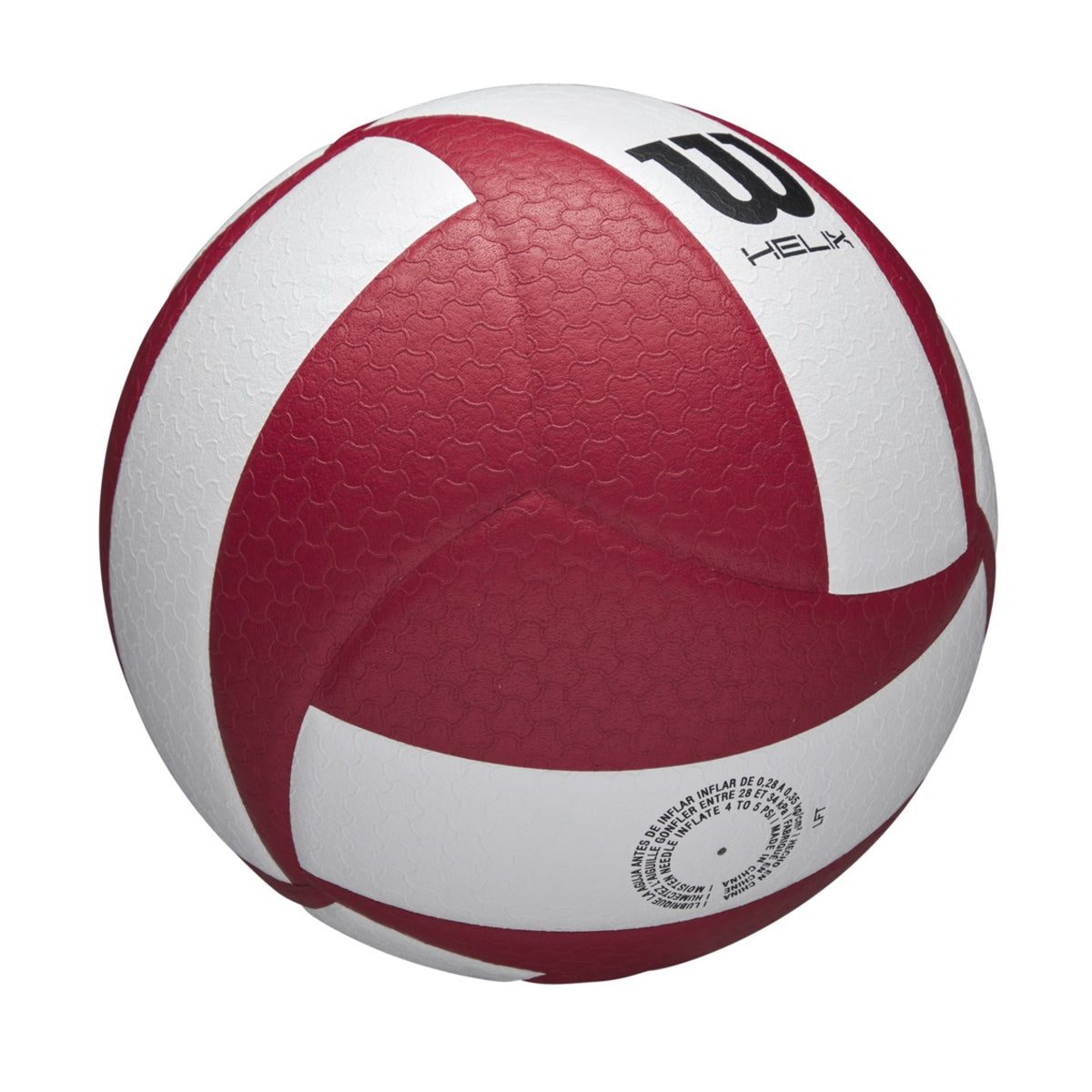 Balón Voleibol Wilson Helix Game Ball Rojo/Blanco