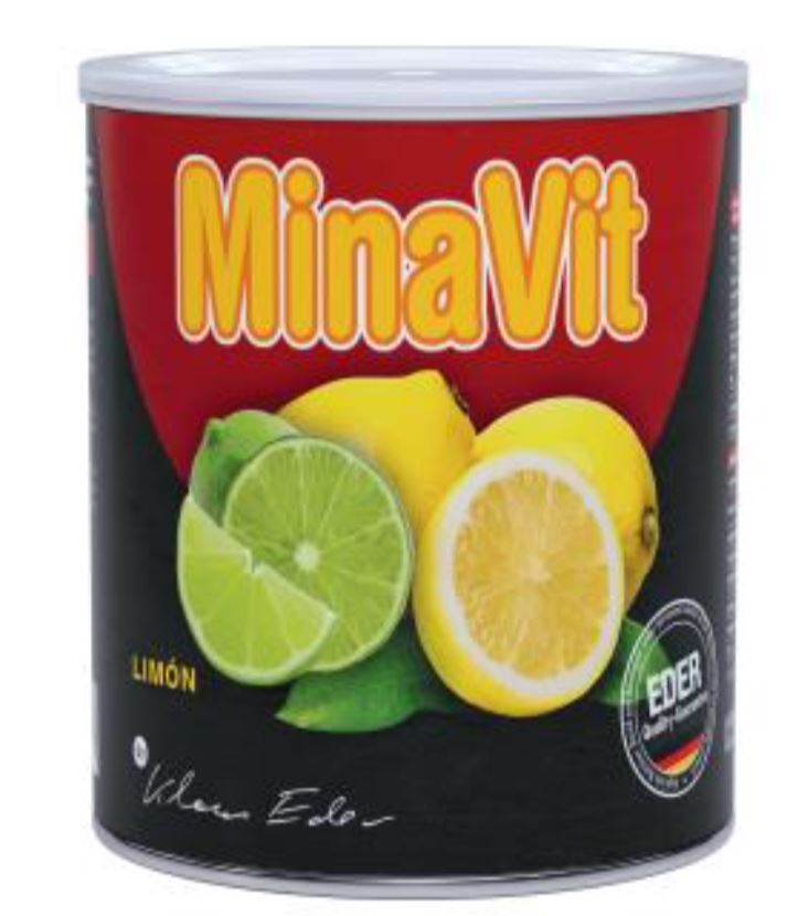 Mineral Drink Light Eder Minavit 450 gr Lemon