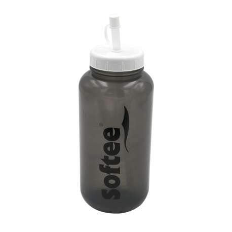 Bidón 1000ml Tubo flexible Gris