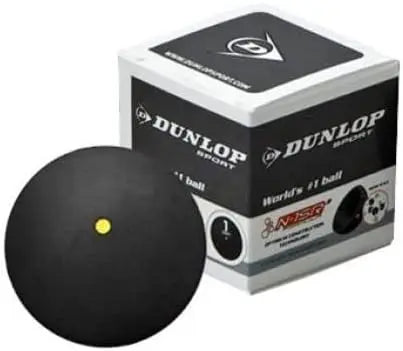 Bolas Squash Dunlop COMPETITION Punto Amarillo