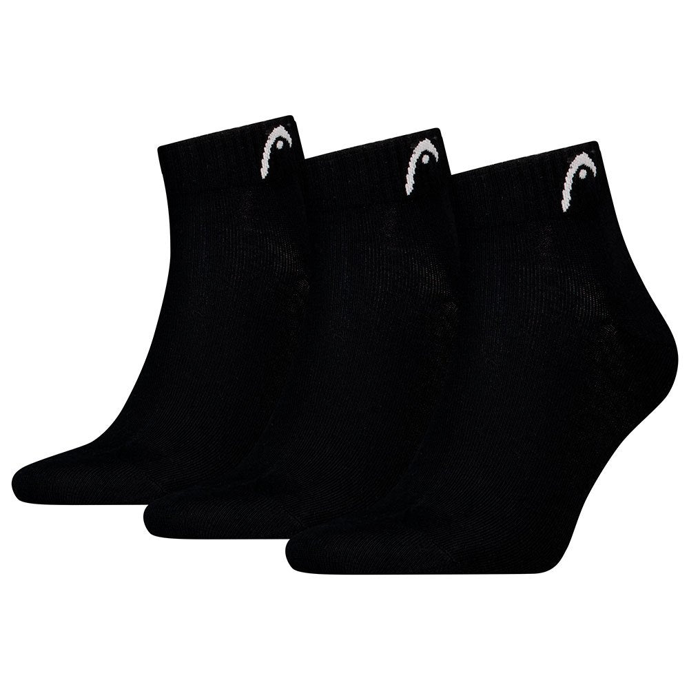 Calcetines Head All Sport Quarter 3 Pares Negro