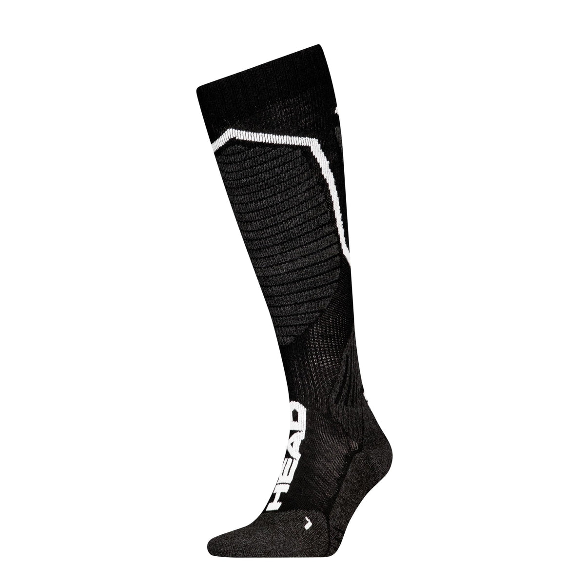 Meias Head Ski Performance Kneehigh 1 Par Preto