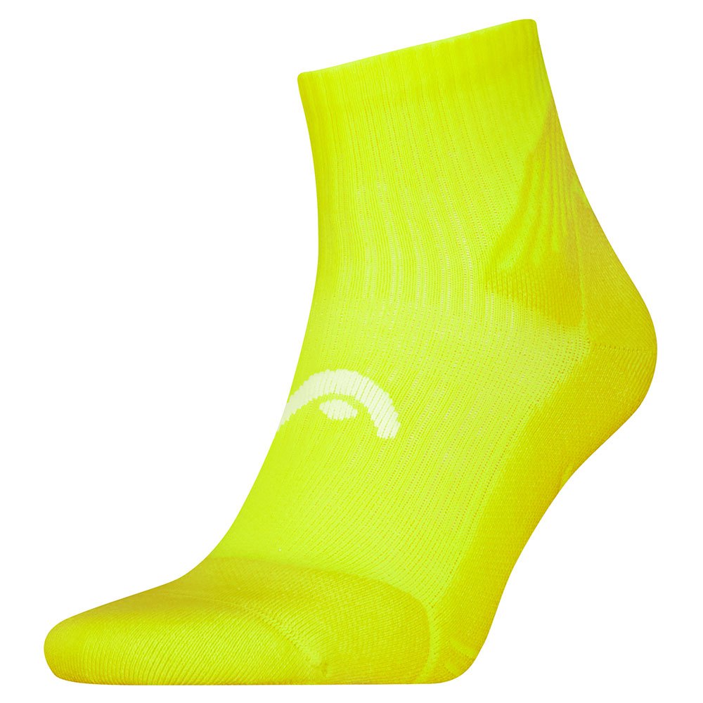 Head Tennis Quarter Socks 1 Pair Yellow