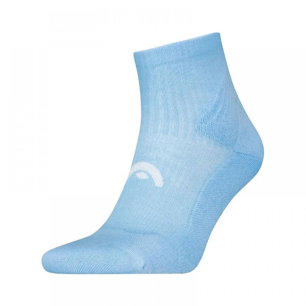 Head Tennis Quarter Socks 1 Pair Light Blue