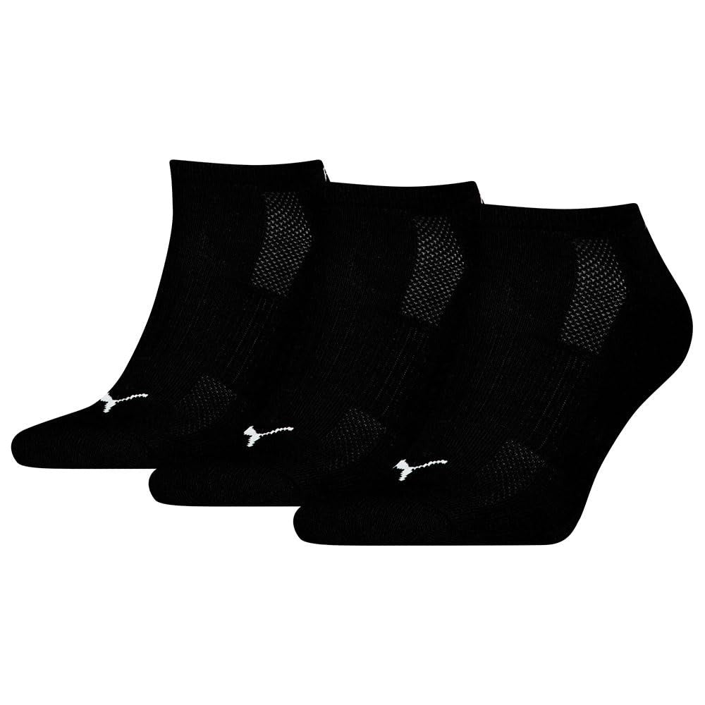 Calcetines Puma Cushioned Sneaker 3 pares Negro