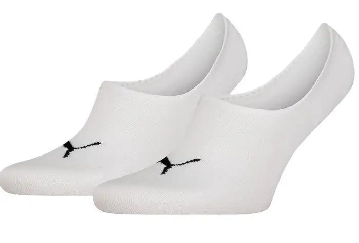 Calcetines Puma Footie Hight Cut Pack 2 pares blanco