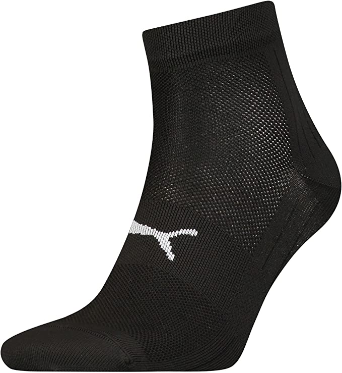 Calcetines Puma Sport Light Quarter Pack 2 Pares Negro