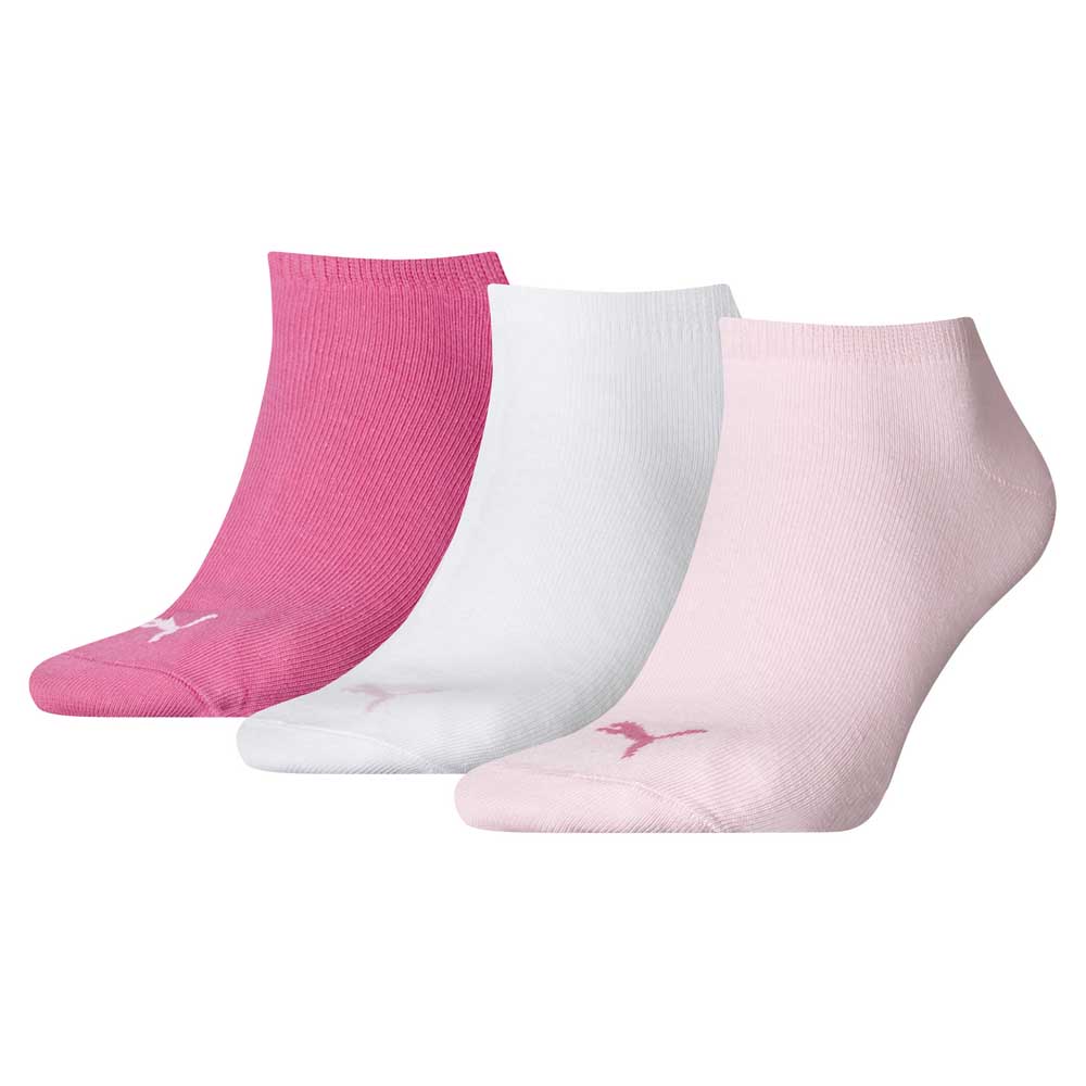 Meias Puma Unissexo Sneaker Pack 3 Pares Cor-de-rosa Lady
