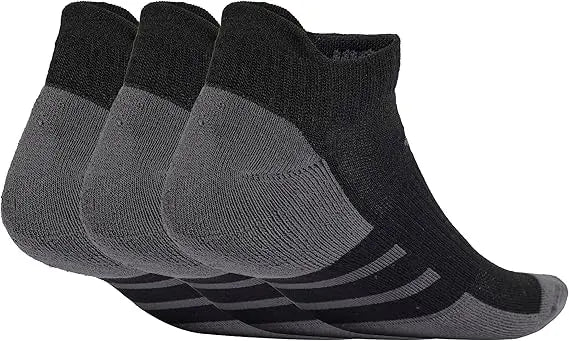 adidas Essentials Climacool Low Socks 3 Pairs Black