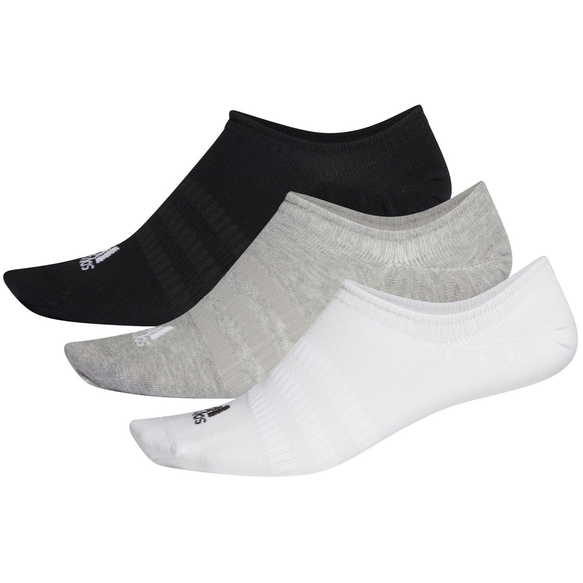 Meias adidas Light Nosh Piqui Unissexo 3 Pares Sortidos