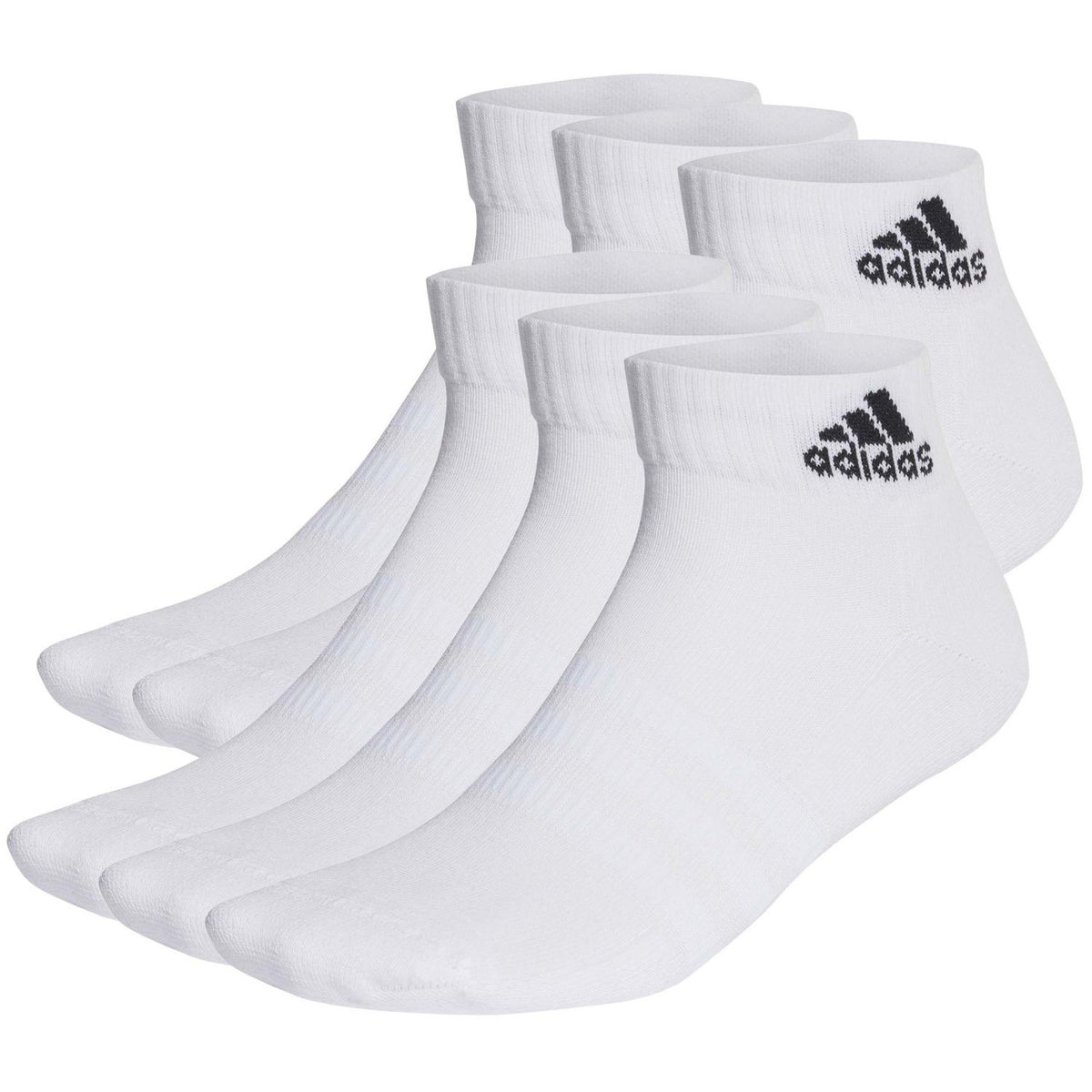 Calcetines adidas Sportswear Ankle Cushioned 6 Pares Blanco