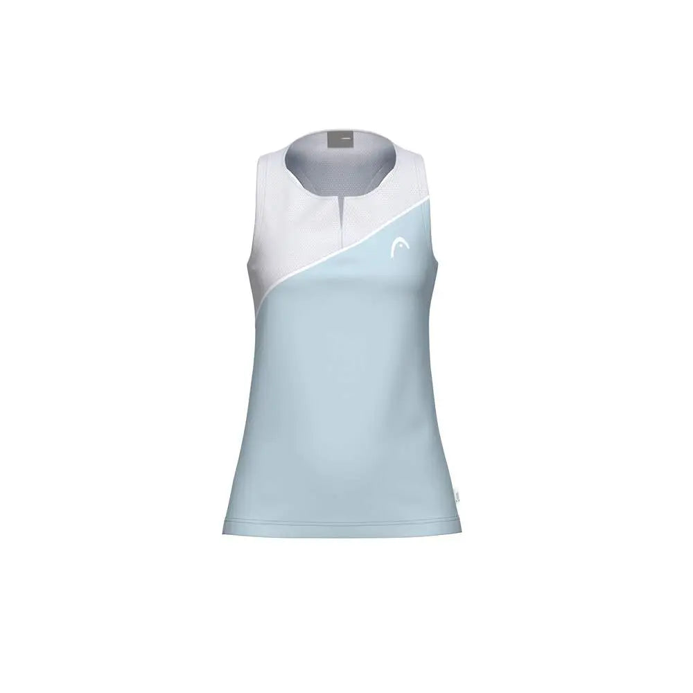 Camiseta Tirantes Head Spirit Mujer Azul/Blanco