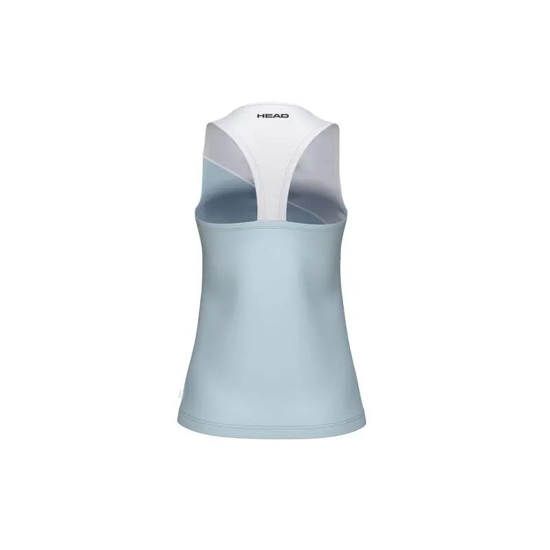 Camiseta Tirantes Head Spirit Mujer Azul/Blanco