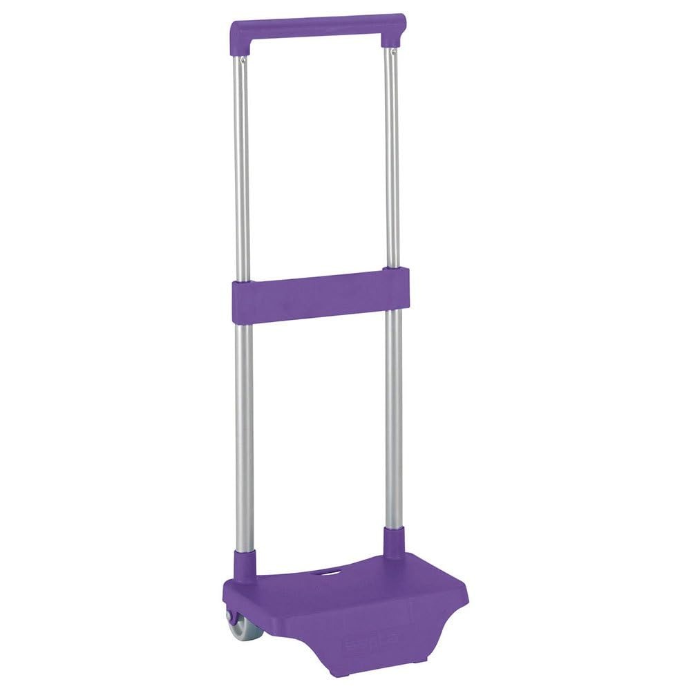 Carro Portamochilas Escolar Pequeño Morado