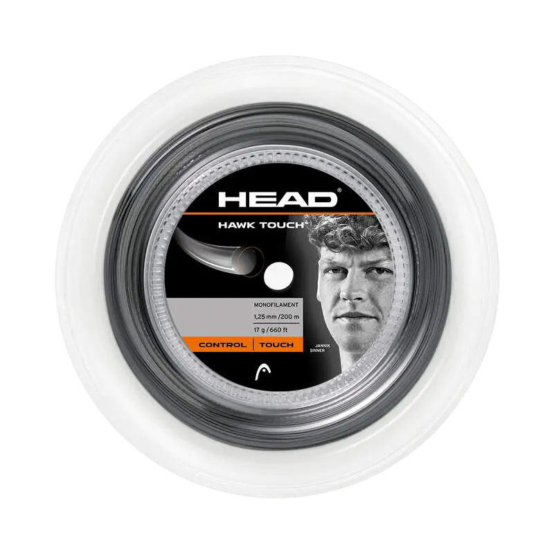 Head Hawk Touch Tennis String Reel 200m Anthracite