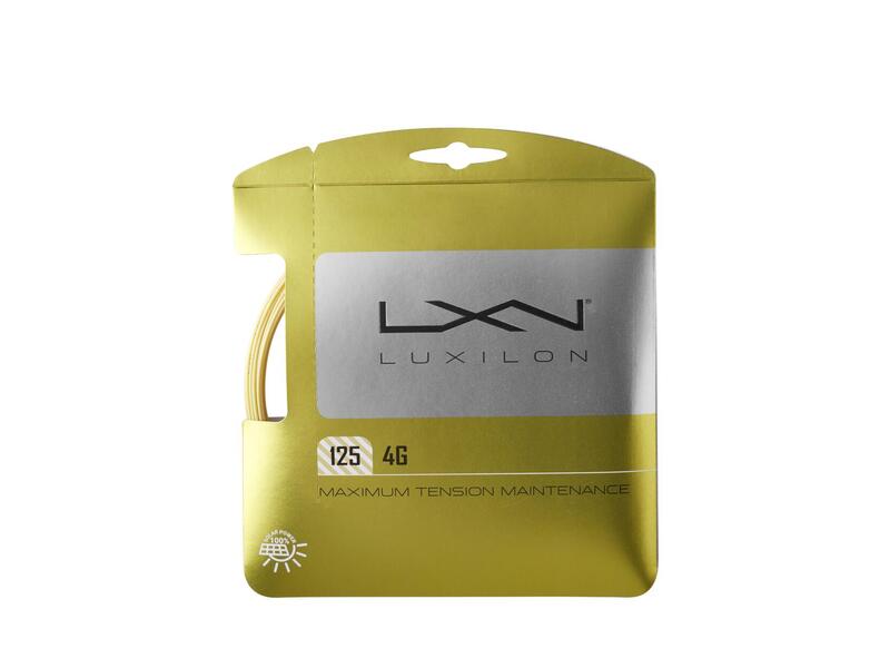 Luxilon 4G 1.25mm Tennis String Set 12.2m Gold