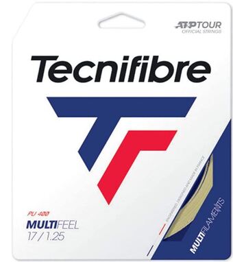 Tecnifibre MULTIFEEL Tennis String Set 12 m Natural